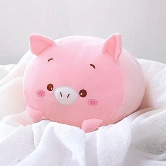 Cute Plushie Cylindrical Body Pillow