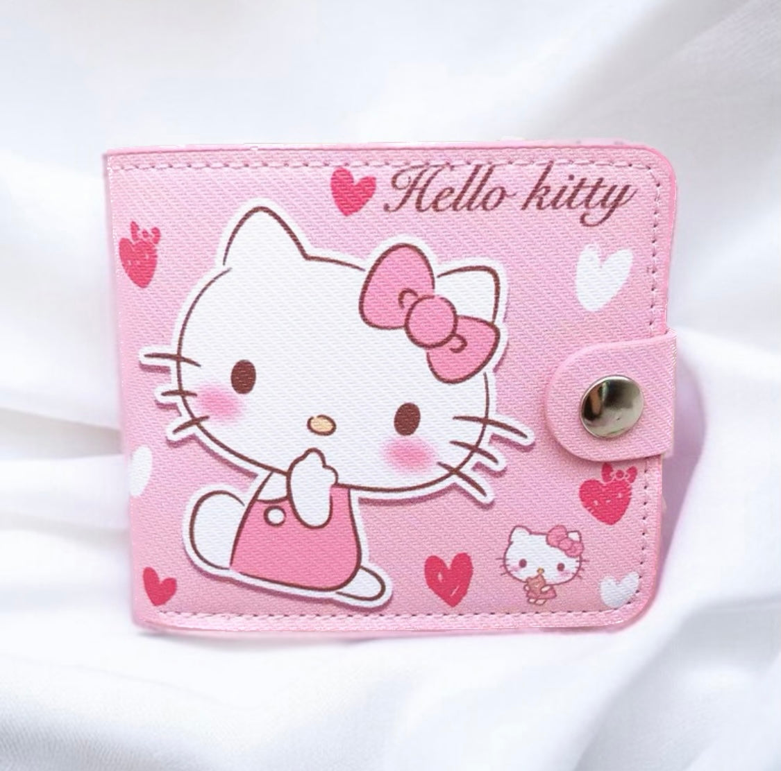 Sanrio Coin Purse and Card Holder Wallet with Buttons