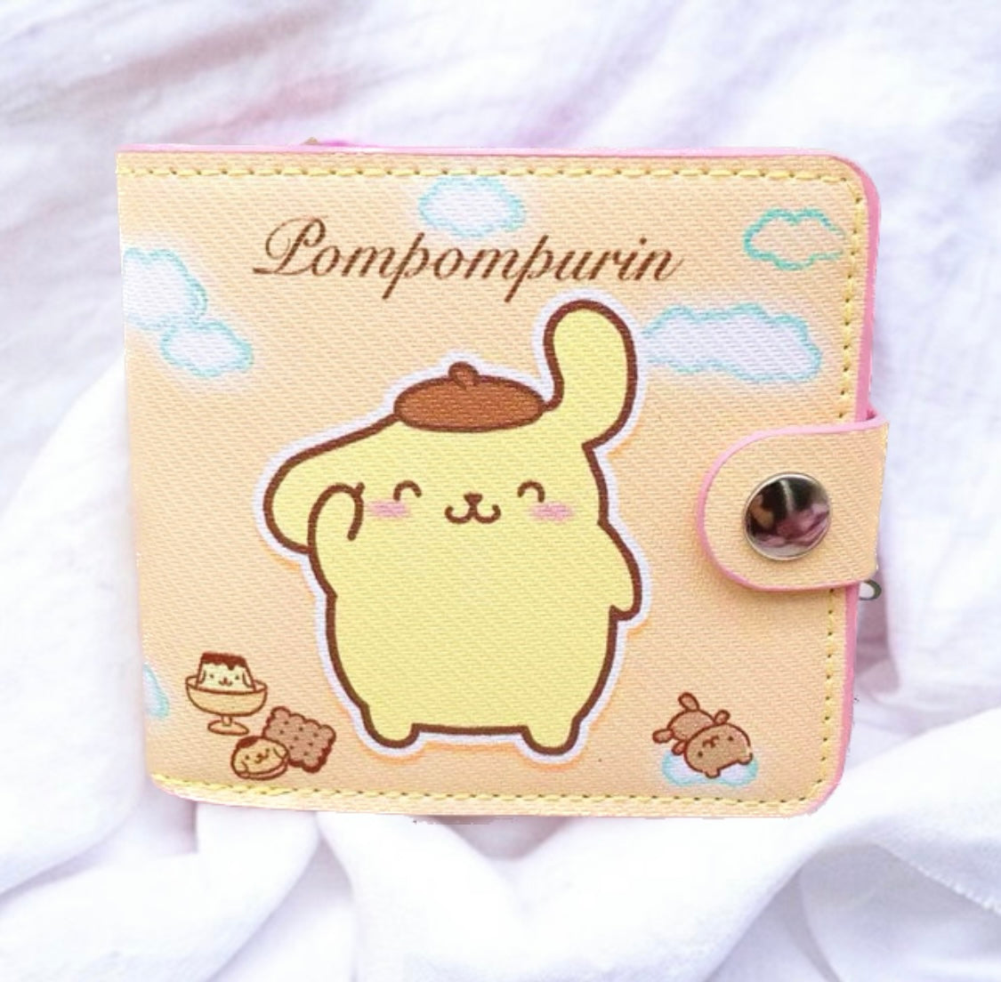 Sanrio Coin Purse and Card Holder Wallet with Buttons