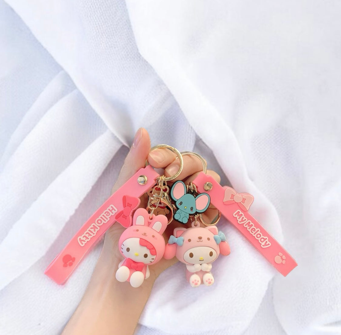 Hello Kitty and Friends Keychains