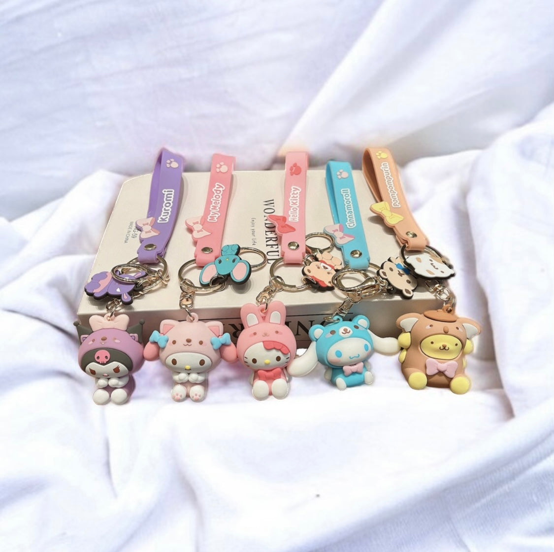 Hello Kitty and Friends Keychains