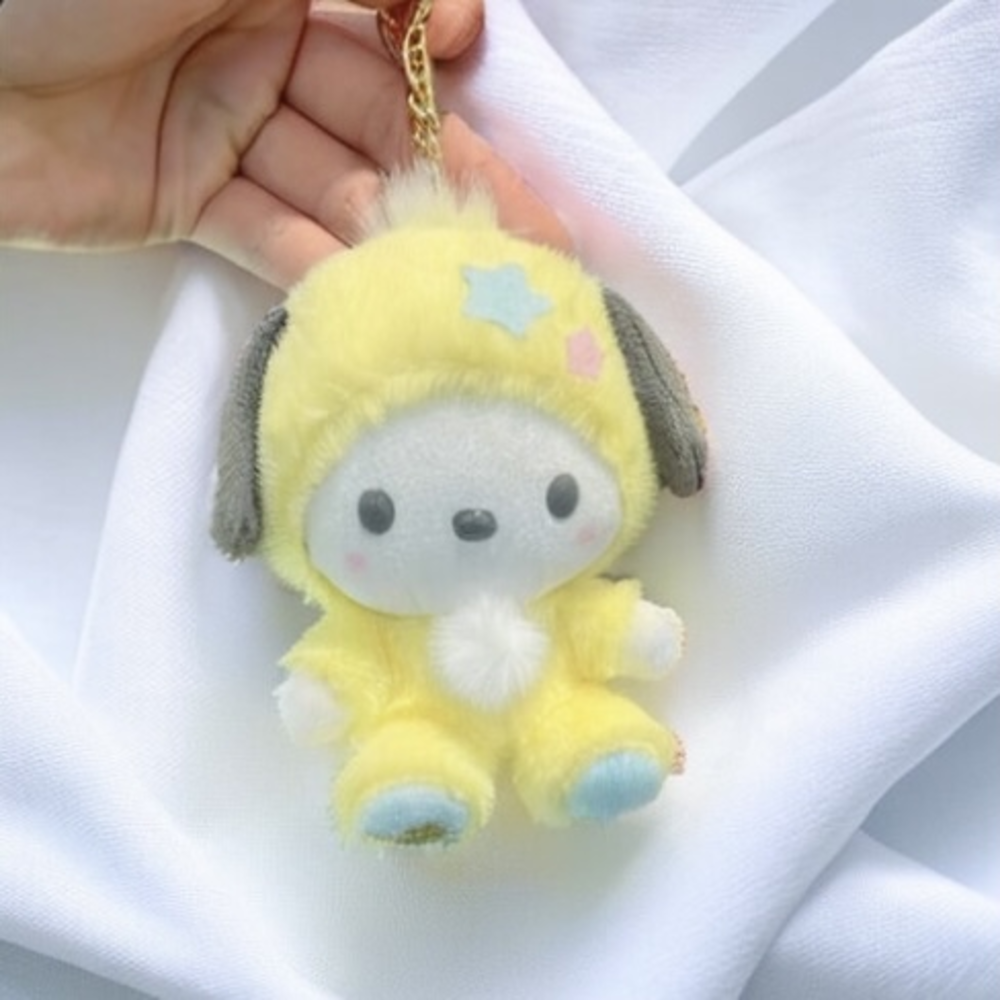 Cute Anime Plush Keychain
